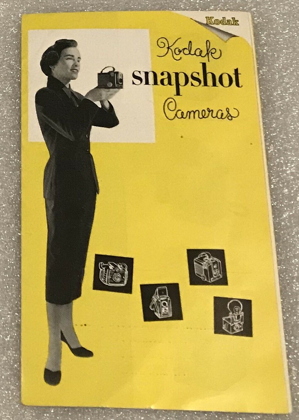 Kodak Snapshot Cameras Brownie "holiday" "duaflex Iii" "flash Six-20" Brochure