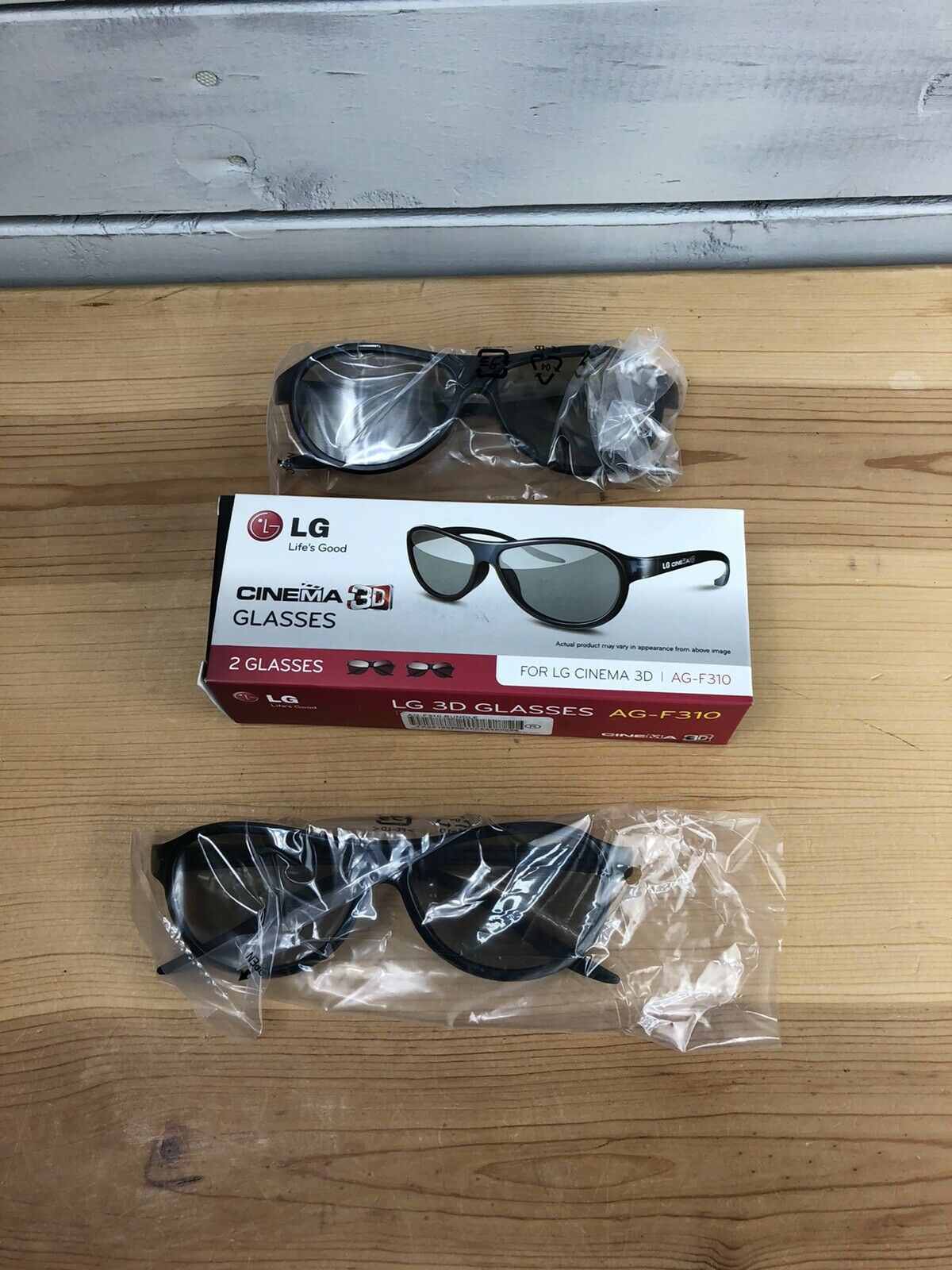Oem Lg Genuine Cinema 3d Glasses - Brand New - Ag-f310 - Original - 2 Pair