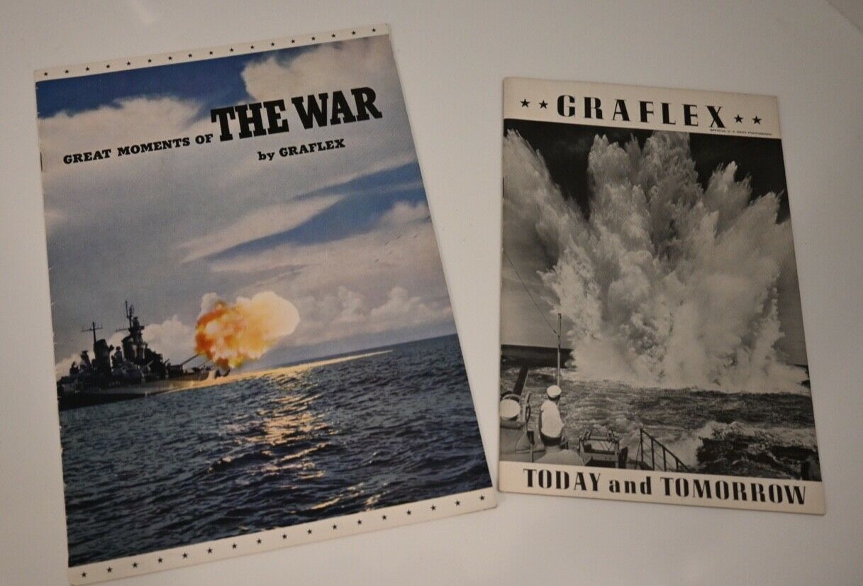 Vintage Graflex Brochures About Their Use In Wwii Photography