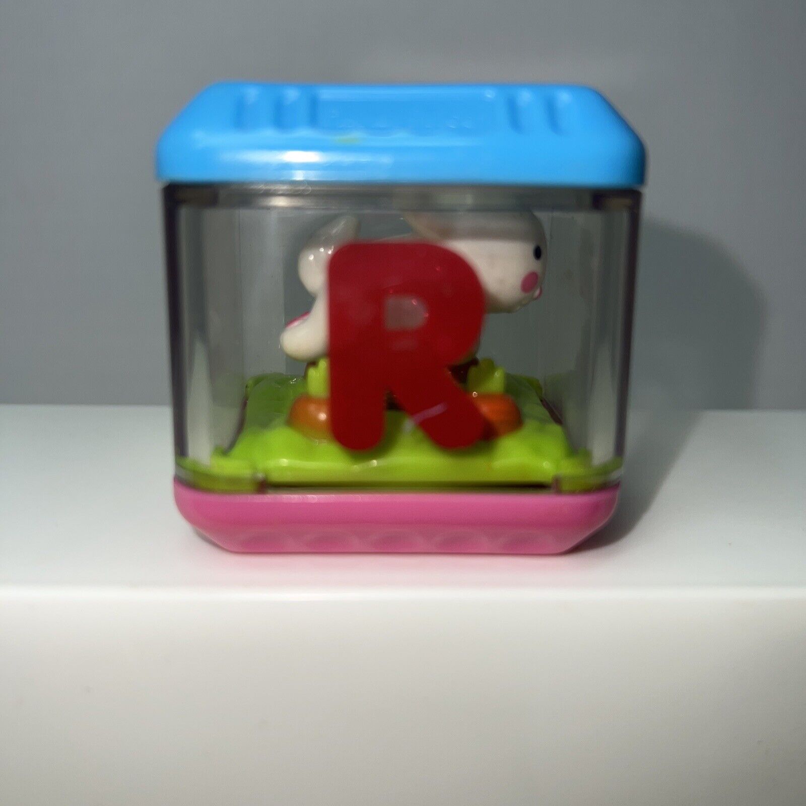Fisher Price Peek A Boo Blocks - Letter R - Rabbit