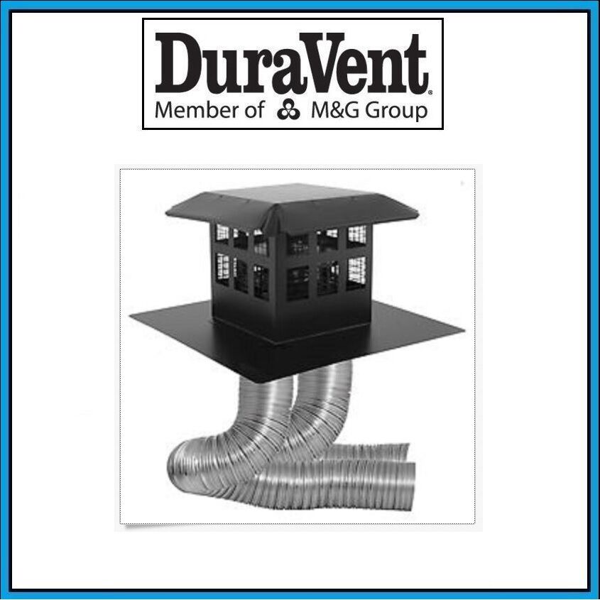 Duravent Directvent Pro Co-linear Kit With Flexible Pipe #46dva-cl33p New!