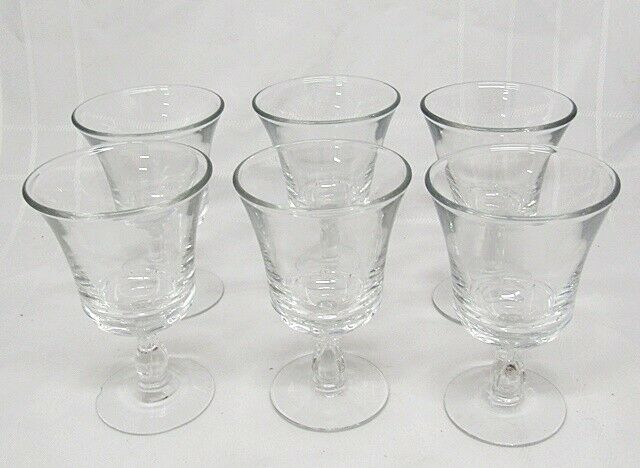 Fostoria " Century " Set Of 6 Water Glasses