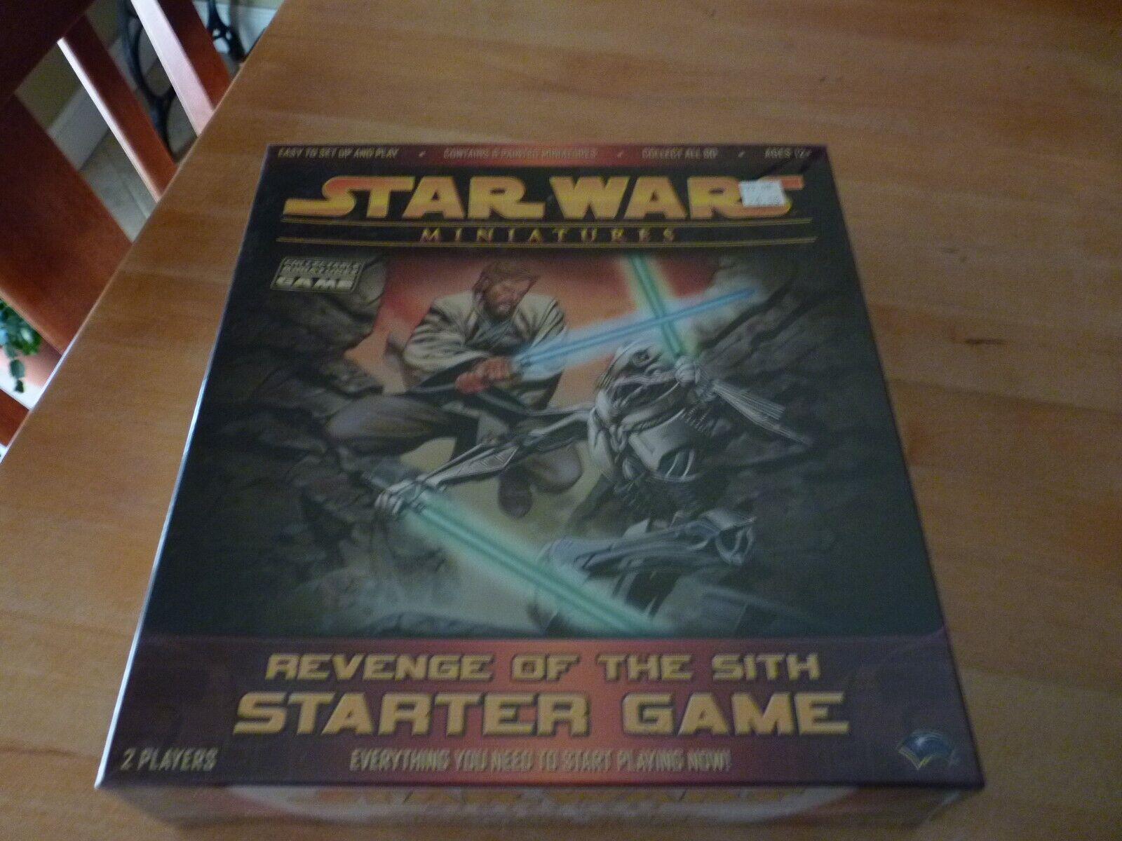 Star Wars Miniatures Revenge Of The Sith Starter Game Wizards Brand New Sealed