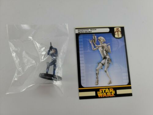 Star Wars Miniatures Iktotchi Tech Specialist  #47/60 New Revenge Of The Sith