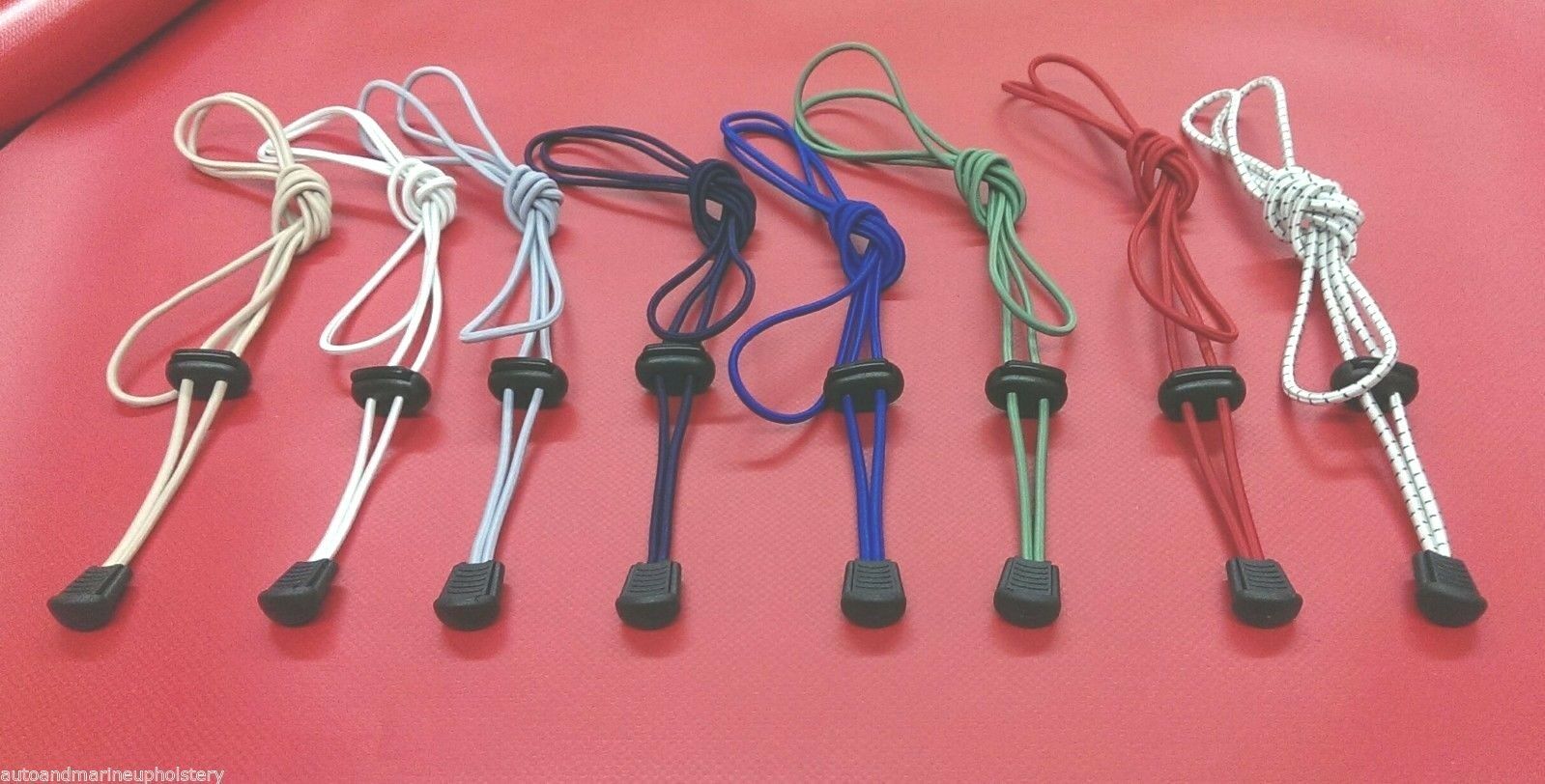 No Tie Elastic Shoelace Lock Laces Shoe Strings Fastening Sports Locking Toggle