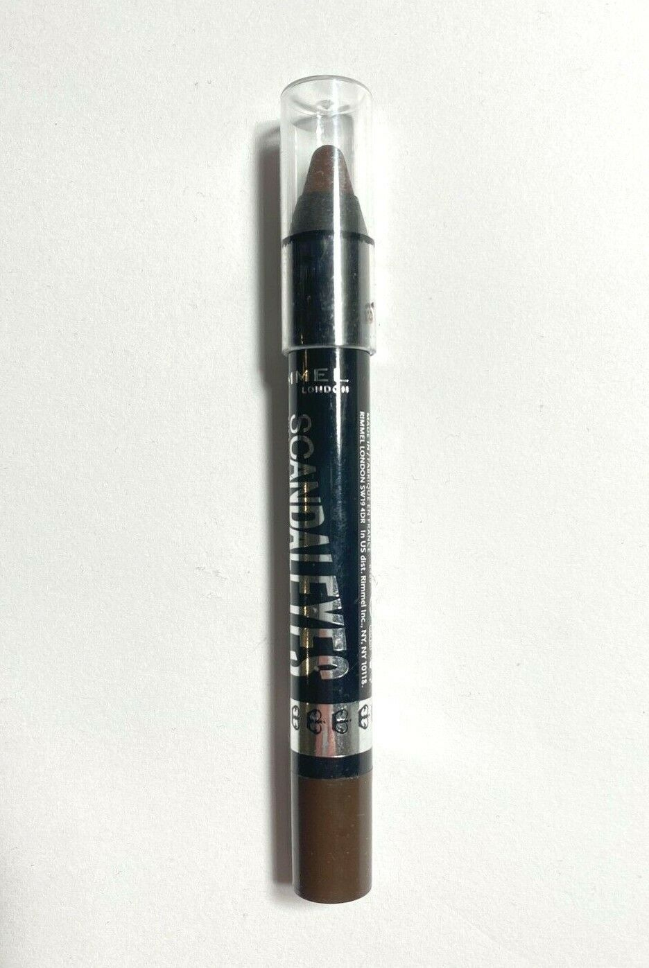 New Rimmel Scandaleyes 24-hr Eyeshadow Stick Crayon Pencil 014 Bootleg Brown