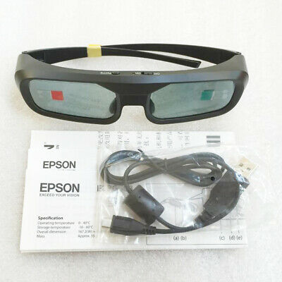 1pc Epson 3d Stunning Viewing Glasses Elpgs03 For Tw5200/tw9200/tw6200/tw8200