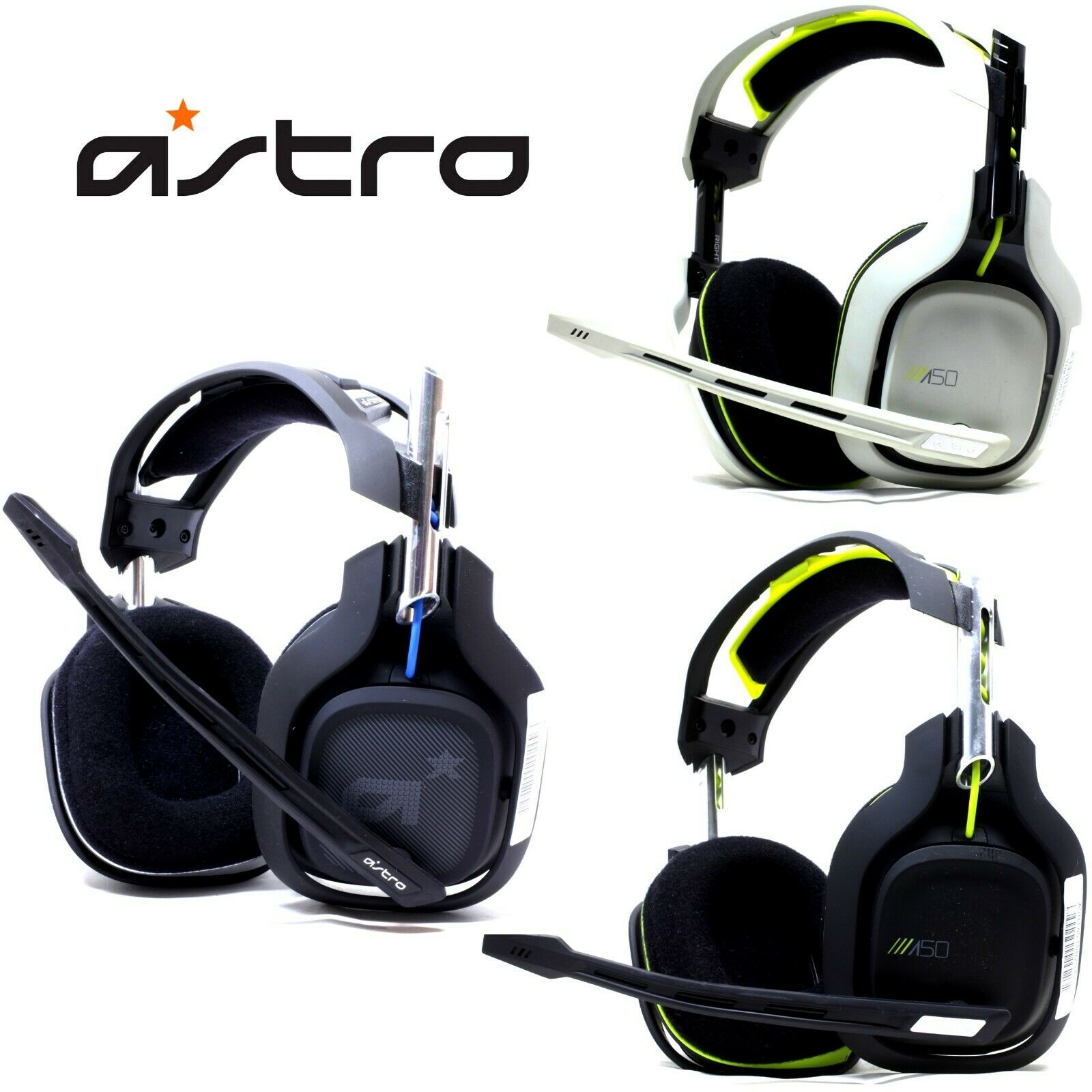 Astro A50 A50 Gaming Headset Gen 2 Wireless For Xbox One Pc Ps4 Headset Only
