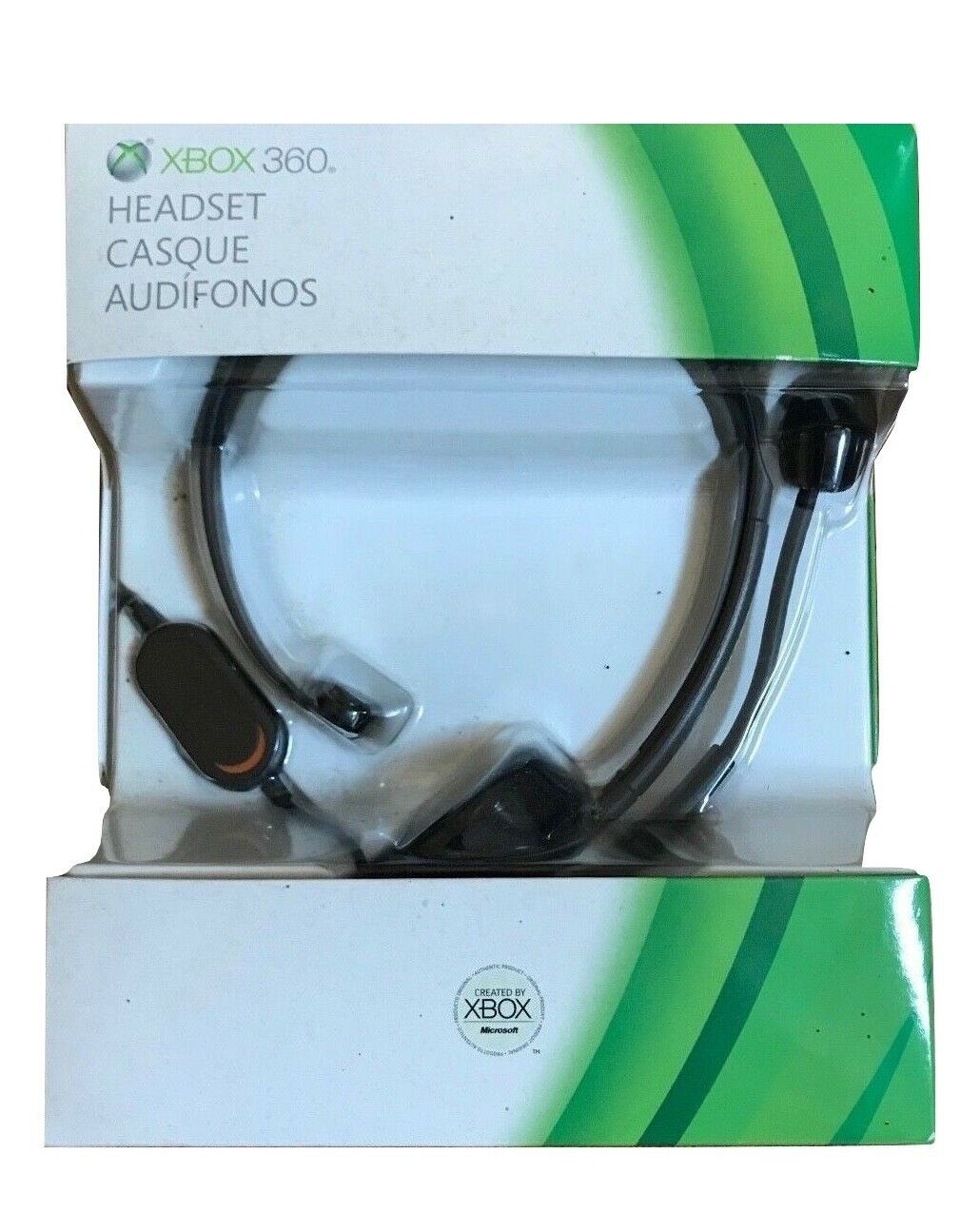 Original Microsoft Xbox 360 Headband Black Headband Headsets Microsoft Xbox 360