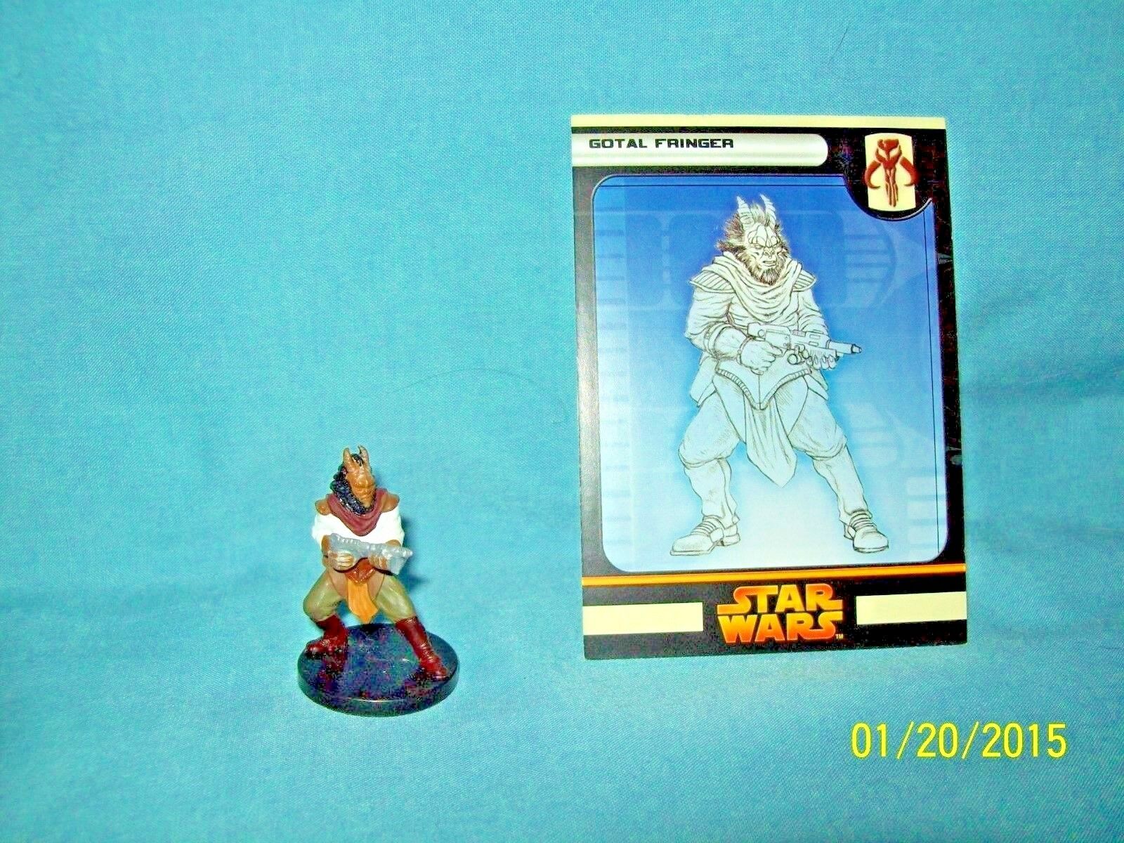 Wotc Star Wars Miniatures Gotal Fringer, Rots 45/60, Fringe, Uncommon