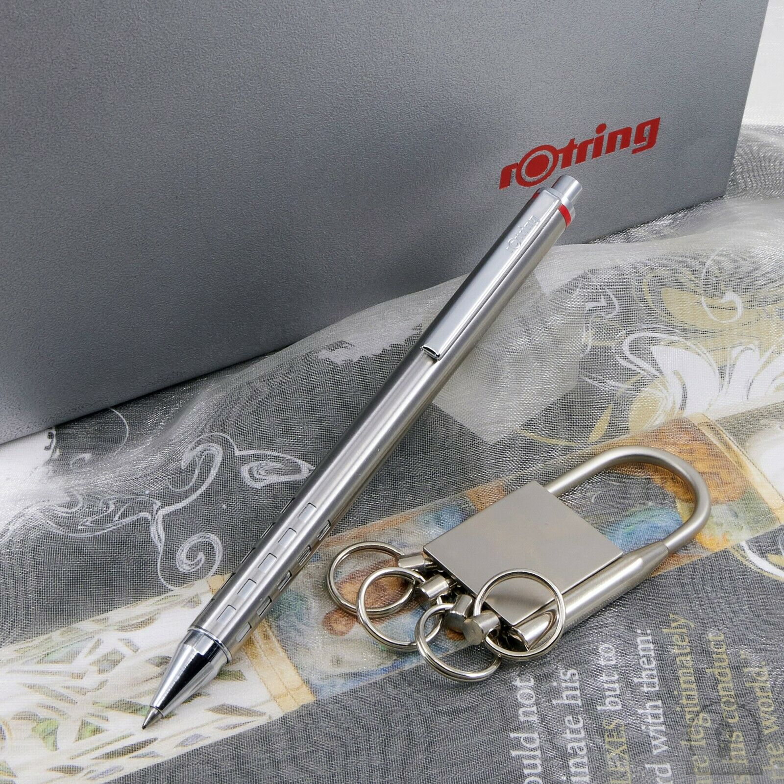 Nos Rotring Jazz Silver Capless Rollerball Pen | Made In Germany