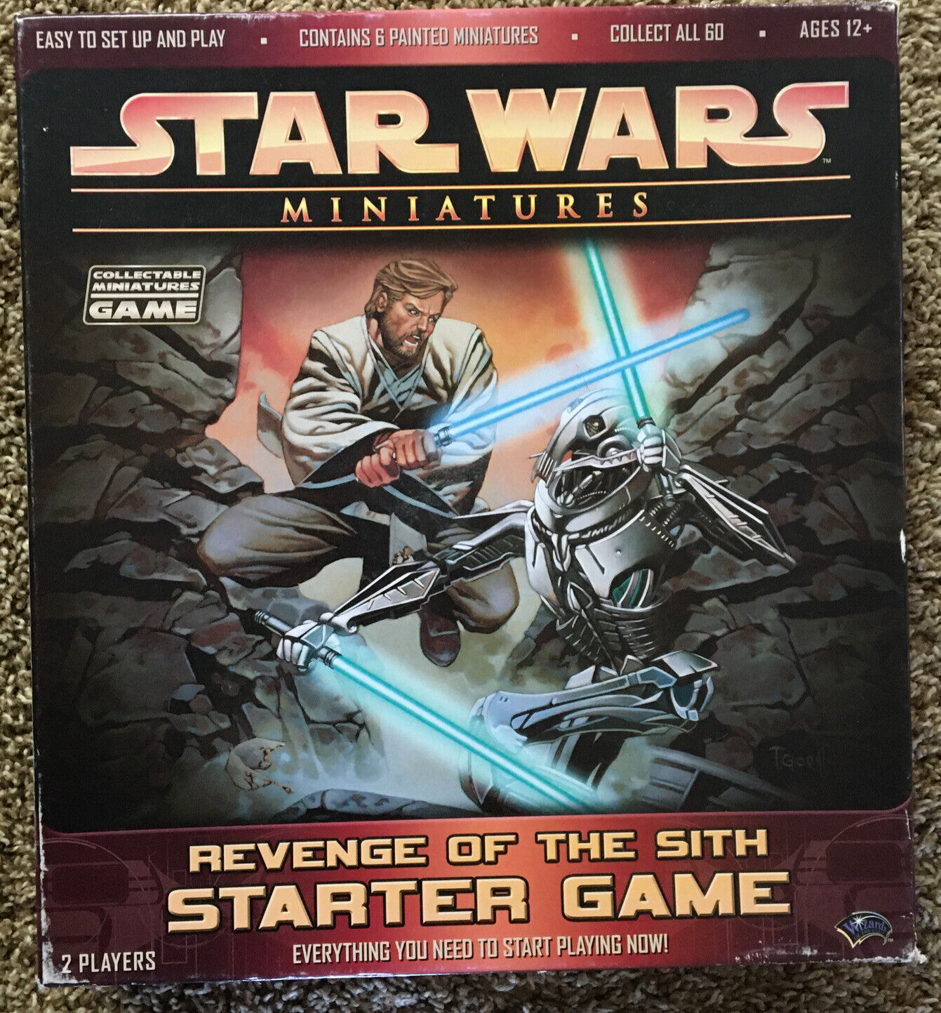 Star Wars Miniatures Revenge Of The Sith Starter Game W/ 32 Figures