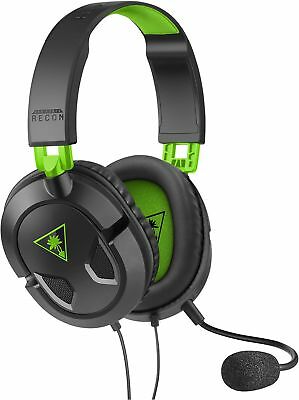 Turtle Beach Ear Force Recon 50x Stereo Gaming Headset Headphones Xbox One Black